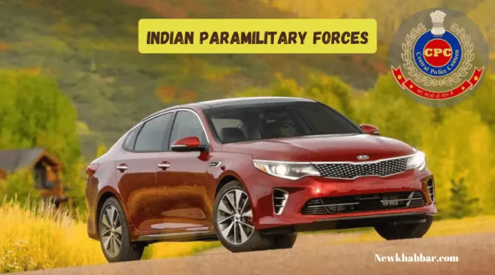 Kia India Cars in CPC Canteen for paramilitary forces