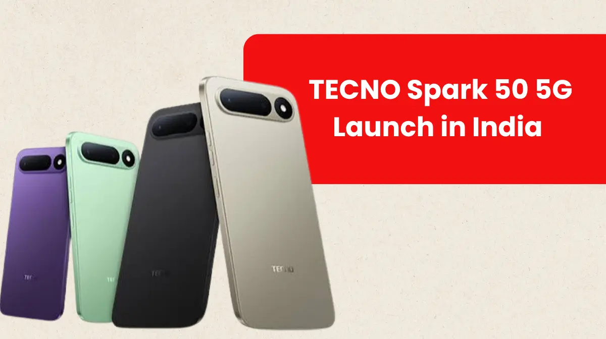 Techno Spark 50 5G Launch in India in very low price