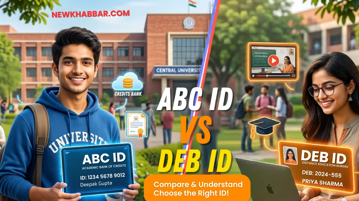 ABC ID and DEB ID Mai kya antar hai and kaise ye id banaaye